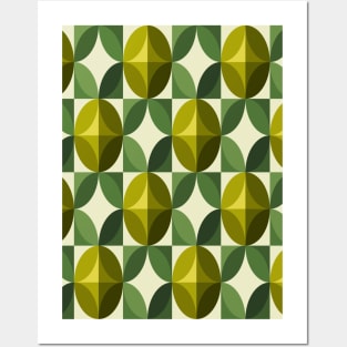 Olives - Mediterranean pattern Posters and Art